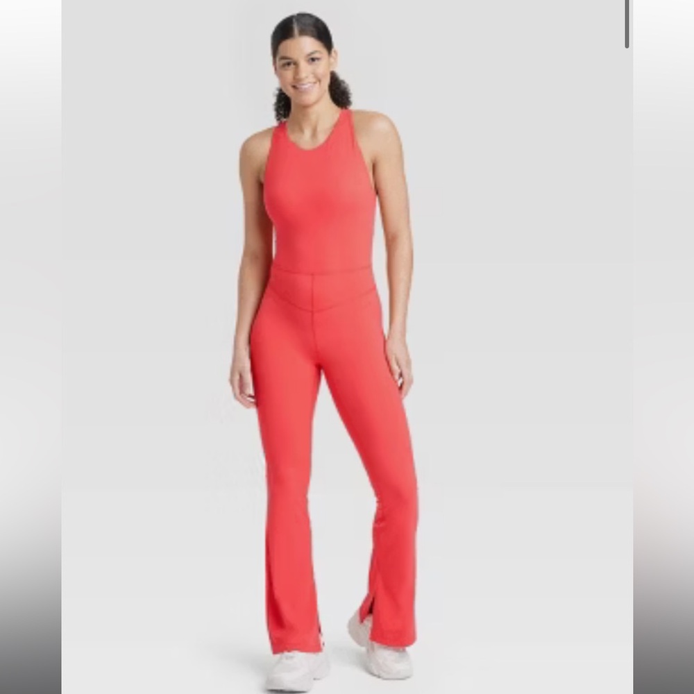 Joylabs Peeformance Onsie. NWT Full Pength Bodysuit W/ Flare Legs. Sz. XXL